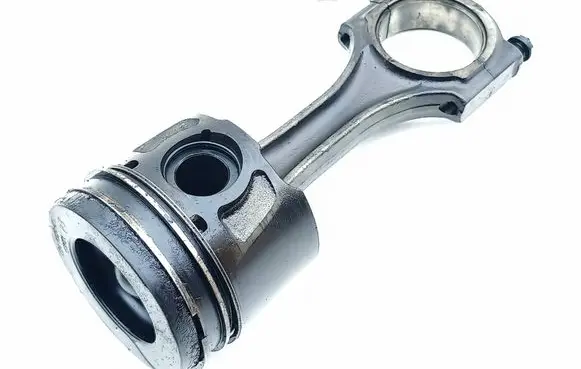 Piston with connecting rod