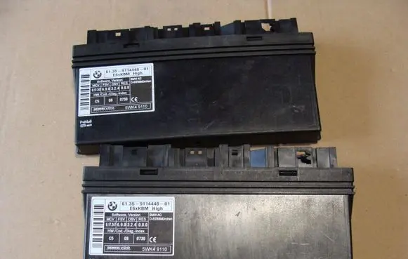 BMW 5 E60 E61 Comfort/convenience module 9114448