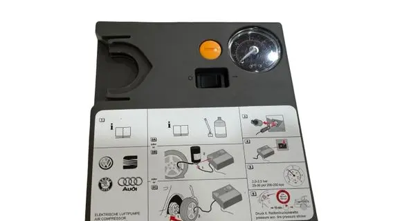 Volkswagen Golf VI Tire air pump compressor 8P0012615C