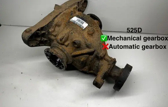 BMW 5 E39 Rear differential 7502528 8901112104380004 EAG50N235