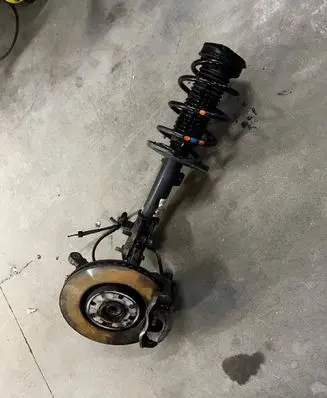 Peugeot 2008 II Front shock absorber/damper 9836654680 9824176680
