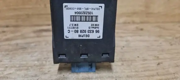 Citroen C4 Grand Picasso Alarm control unit/module 9663392880