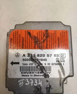 Mercedes-Benz E W211 Airbag control unit/module A2118205785