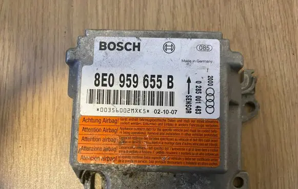 Audi A4 S4 B6 8E 8H Airbag control unit/module 8E0959655B 0285001483