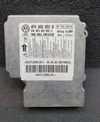 Audi A6 S6 C6 4F Airbag control unit/module 4F0959655B 4F0910655C