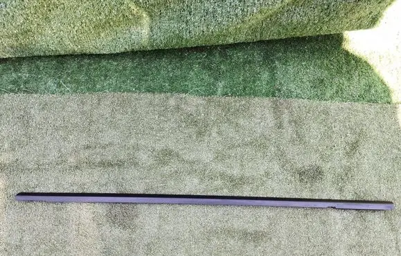 Fiat Bravo Front door glass trim molding 