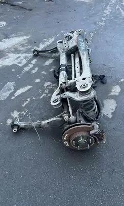 Rear axle beam