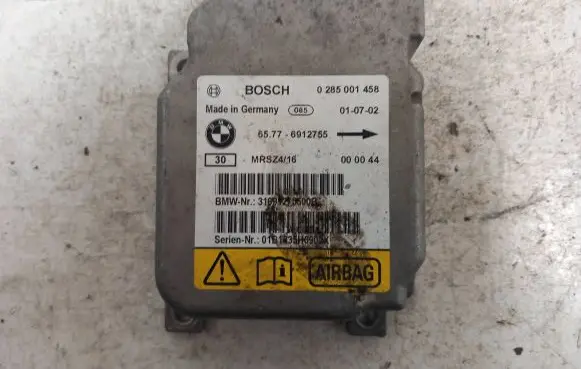 BMW X5 E53 Airbag control unit/module 65776912755 0285001458