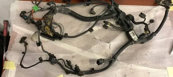 BMW 3 F30 F35 F31 Engine installation wiring loom 8631656 8631664 8605927