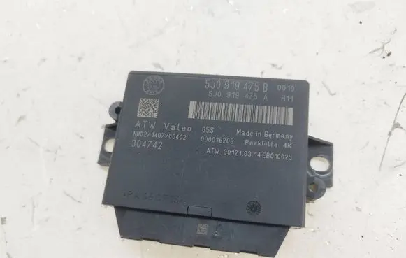 Skoda Superb B6 (3T) Parking PDC control unit/module 5J0919475B 5J0919475A 304742