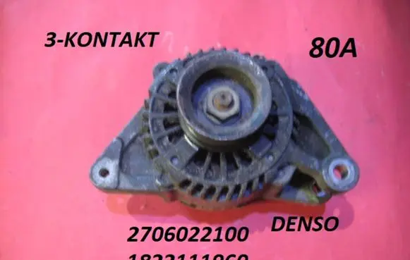 Toyota Verso Generator/alternator 2706022100 1822111960