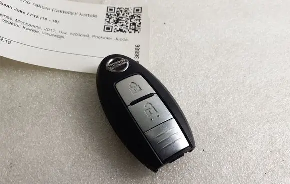Nissan Juke I F15 Ignition key/card TWB1G662