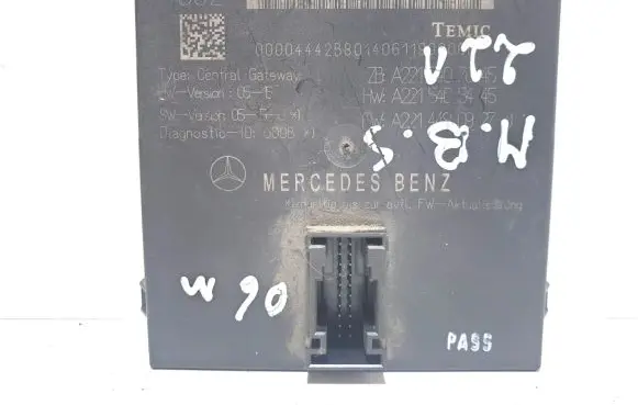 Mercedes-Benz S W221 Gateway control module