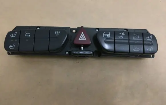 Mercedes-Benz CLK A209 C209 Hazard light switch 2038217779 3306220400 30834558001