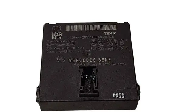 Mercedes-Benz S W221 Gateway control module A2215406462 A2214481227 A2215408462