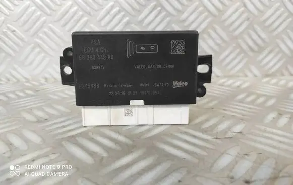 Peugeot Partner III Parking PDC control unit/module 9836044880 63821V E315166