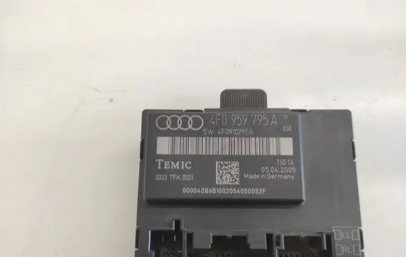 Audi A6 S6 C6 4F Door control unit/module 4F0959795A 4F0910795A