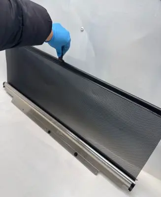 Parcel shelf