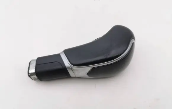 Gear lever shifter trim leather/knob
