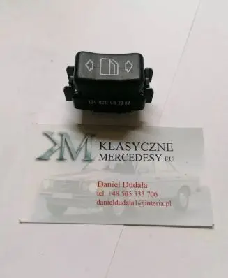 Mercedes-Benz E W124 Electric window control switch 1248204810