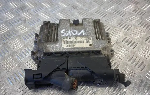 Opel Astra H Engine control unit/module 0281014452 55566279