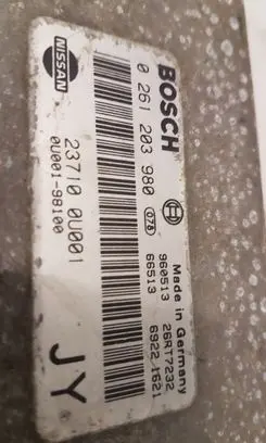 Nissan Micra Engine control unit/module 0261203980 23700U001