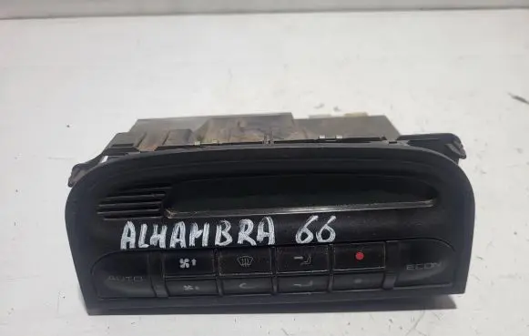 Seat Alhambra (Mk1) Climate control unit 7M0907040AA