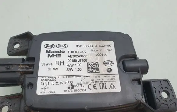 KIA Ceed Blind spot module 99150J7100