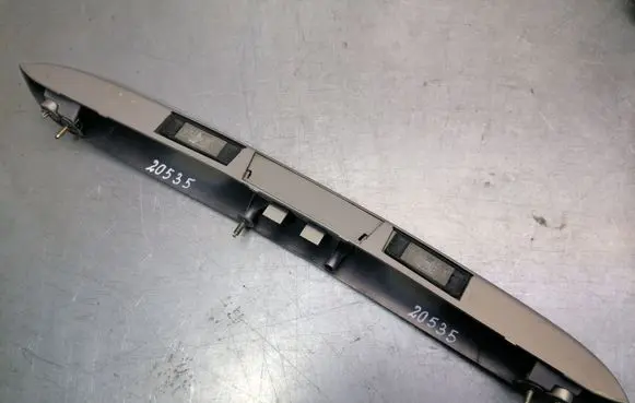 Citroen C3 Trunk door license plate light bar 9641946777