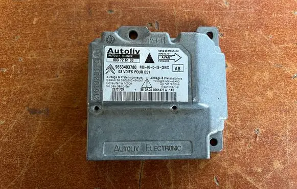 Citroen C4 I Airbag control unit/module 9653493780 603726100