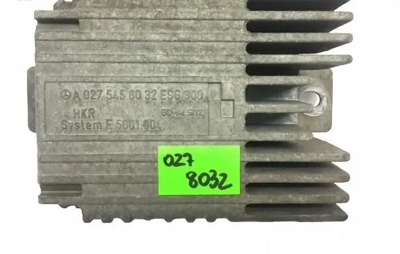 Mercedes-Benz E W212 Other control units/modules A0275458032