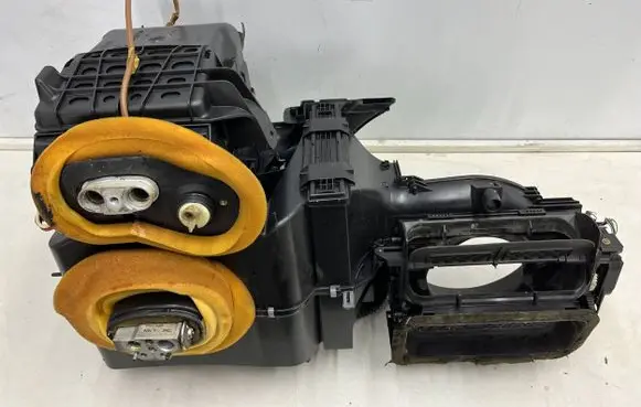 Interior heater climate box assembly