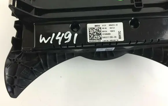 Mini One - Cooper Coupe R56 Climate control unit 9354510 W1491