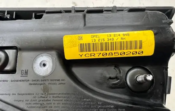 Opel Vectra C Seat airbag 13215349 13214948