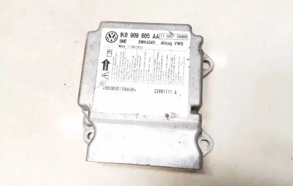 Skoda Octavia Mk2 (1Z) Airbag control unit/module 1k0909605aa 5wk43411