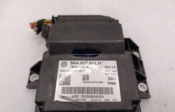 Volkswagen PASSAT B6 Hand brake control module 3AA907801H 18491001A GN00828460S