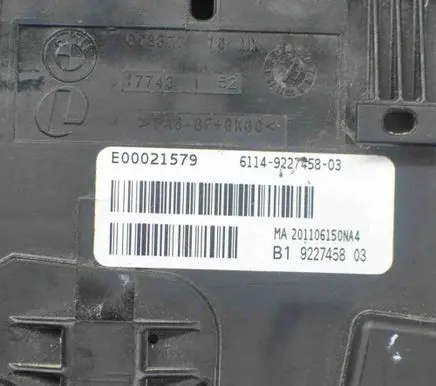 BMW X3 F25 Positive cable (battery) 9227458