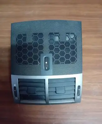 Peugeot 407 Dash center air vent grill 9644589777 A1040041