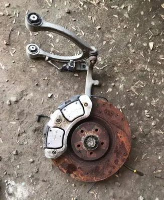 Mercedes-Benz S W221 Front wheel hub spindle knuckle 12312562334