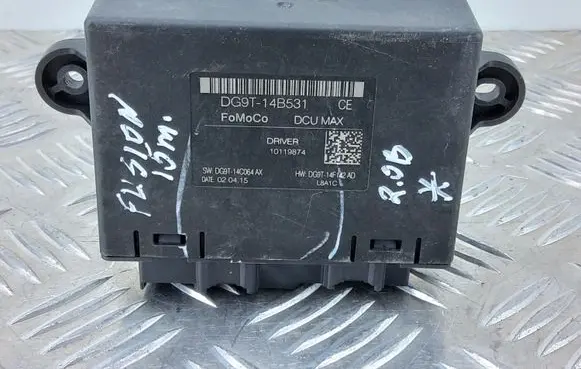 Ford Fusion II Door control unit/module DG9T14B531