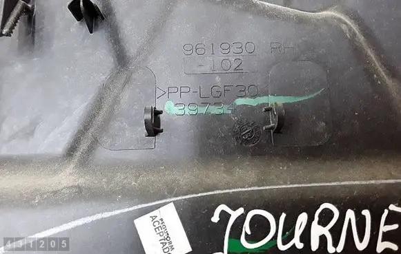 Dodge Journey Sliding door window regulator with motor 961930102 39734 KC102