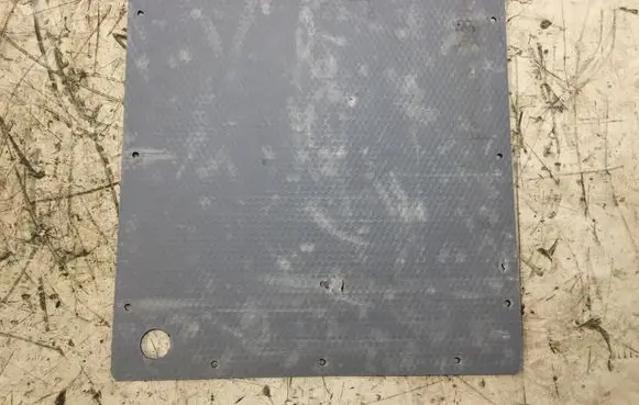 Trunk/boot side trim panel