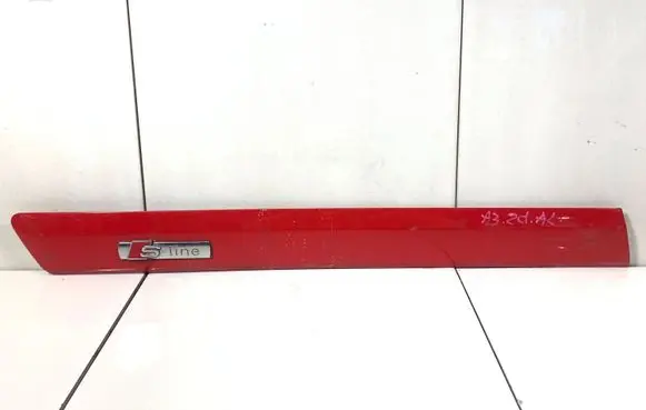 Audi A3 S3 A3 Sportback 8P Rear door trim (molding) 8P3853984B