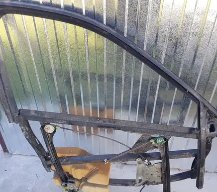 Audi A4 S4 B5 8D Front window lifting mechanism without motor 8D0837398B