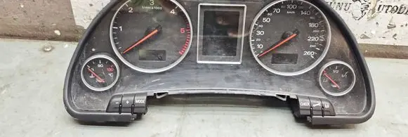 Audi A4 S4 B6 8E 8H Speedometer (instrument cluster) 1036901830 0263626120 9124510562