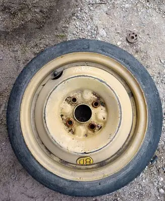 Toyota Yaris R14 spare wheel N0CODE