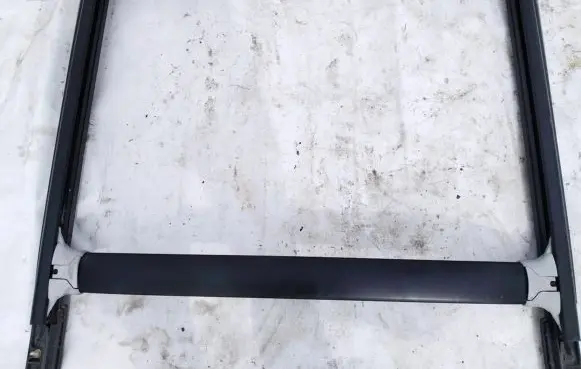 Hyundai Santa Fe Roof transverse bars on the 