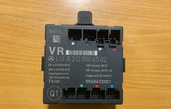 Mercedes-Benz E W212 Door control unit/module A2128203826 A2129004502 A2129028101