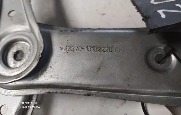 Opel Zafira B Front door window regulator with motor 13132434 13132220