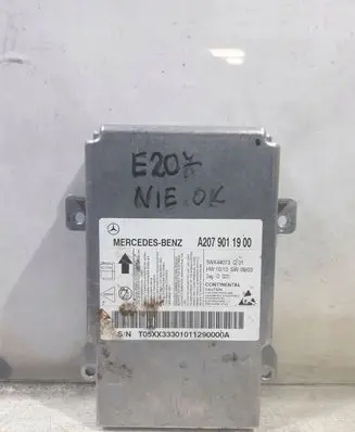 Mercedes-Benz E C207 W207 Airbag control unit/module A2079011900